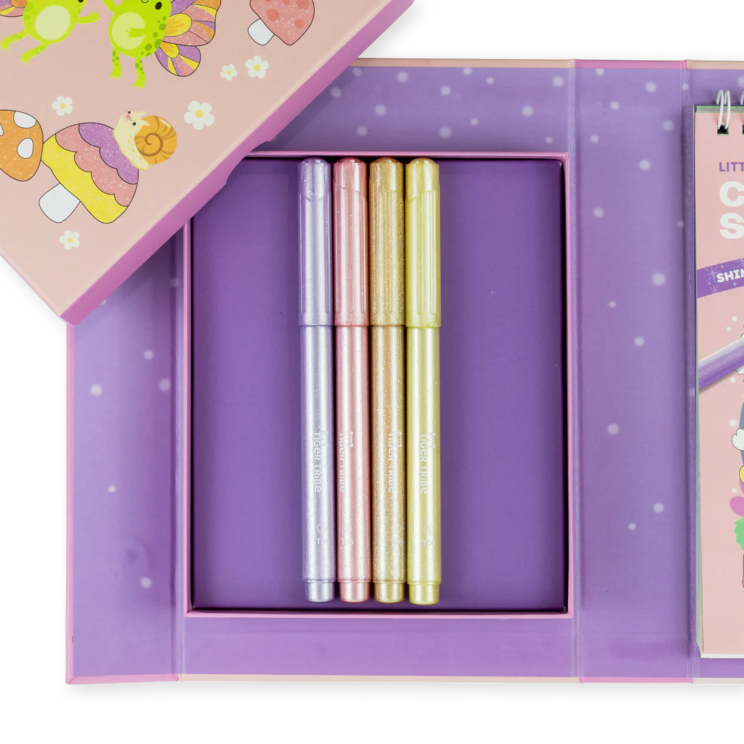 Shimmer Colouring Set | Little Fairy Land available at Bear & Moo