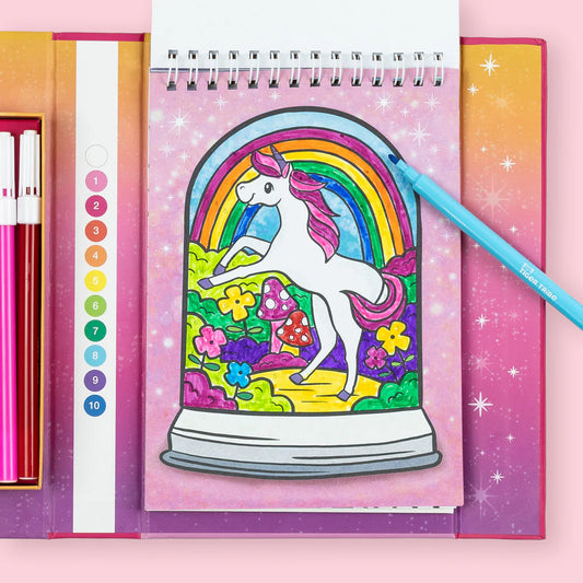 Tiger Tribe Colour By Numbers | Unicorn Dreaming available at Bear & Moo