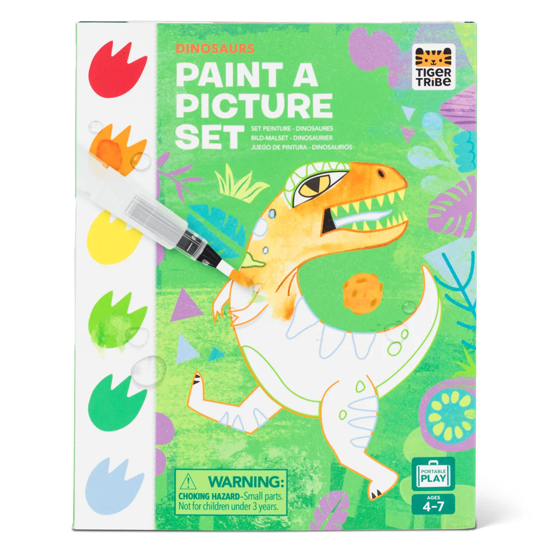Tiger Tribe Paint A Picture Set | Dinosaurs available at Bear & Moo
