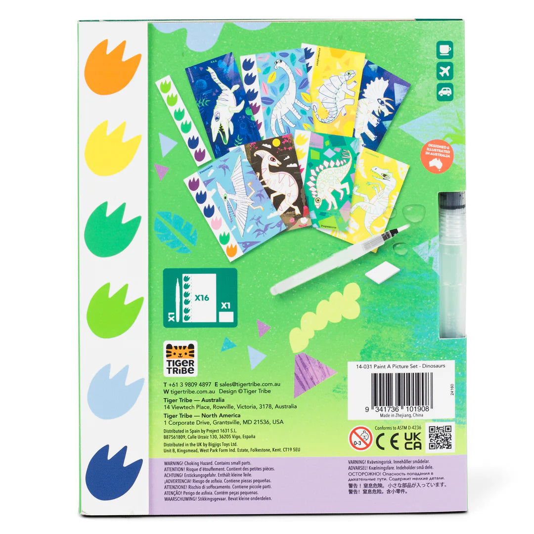 Tiger Tribe Paint A Picture Set | Dinosaurs available at Bear & Moo