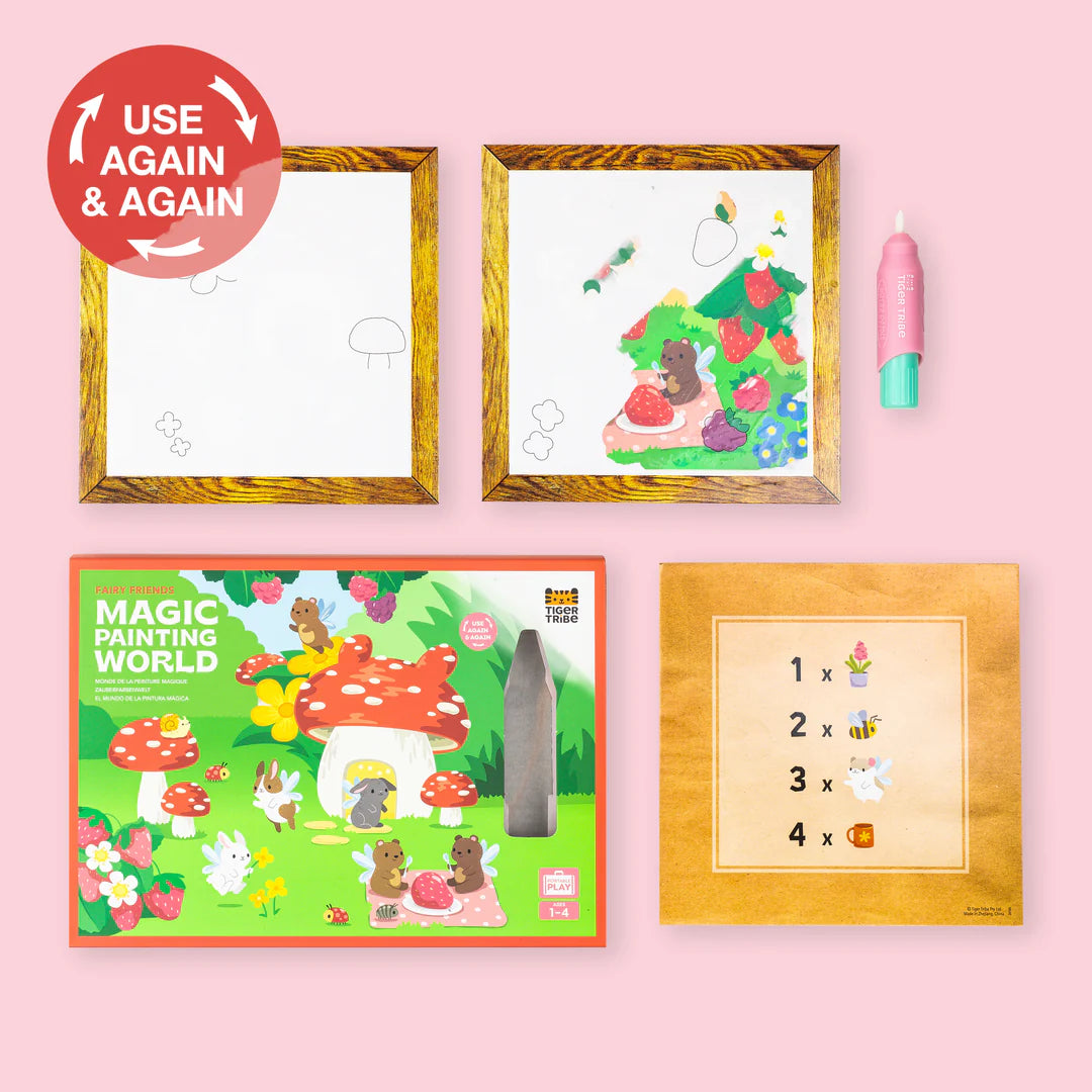Tiger Tribe Magic Painting World | Fairy Friends available at Bear & Moo