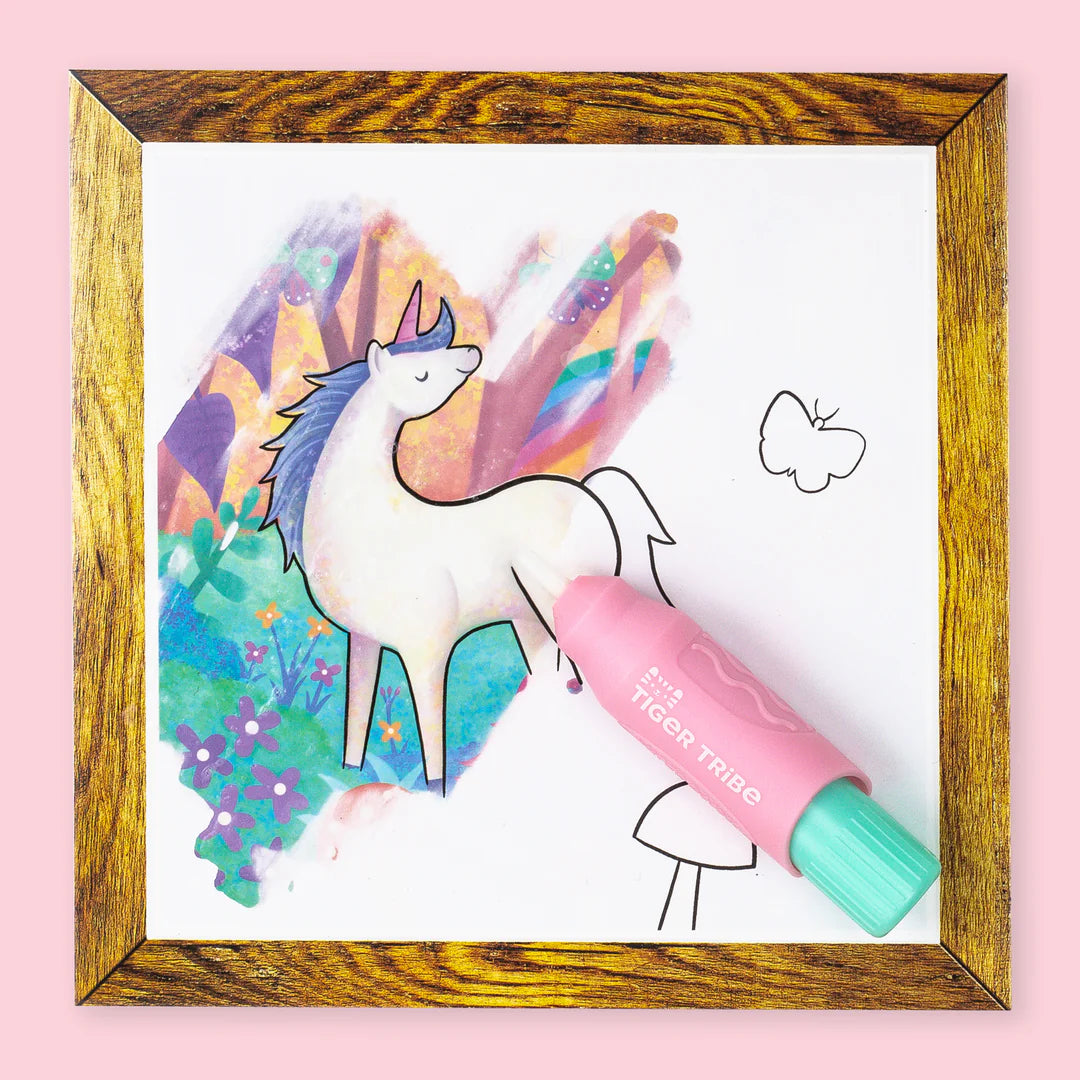 Tiger Tribe Magic Painting World | Unicorns & Friends available at Bear & Moo