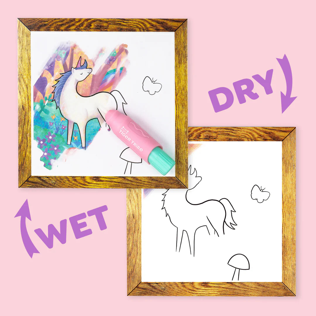 Tiger Tribe Magic Painting World | Unicorns & Friends available at Bear & Moo
