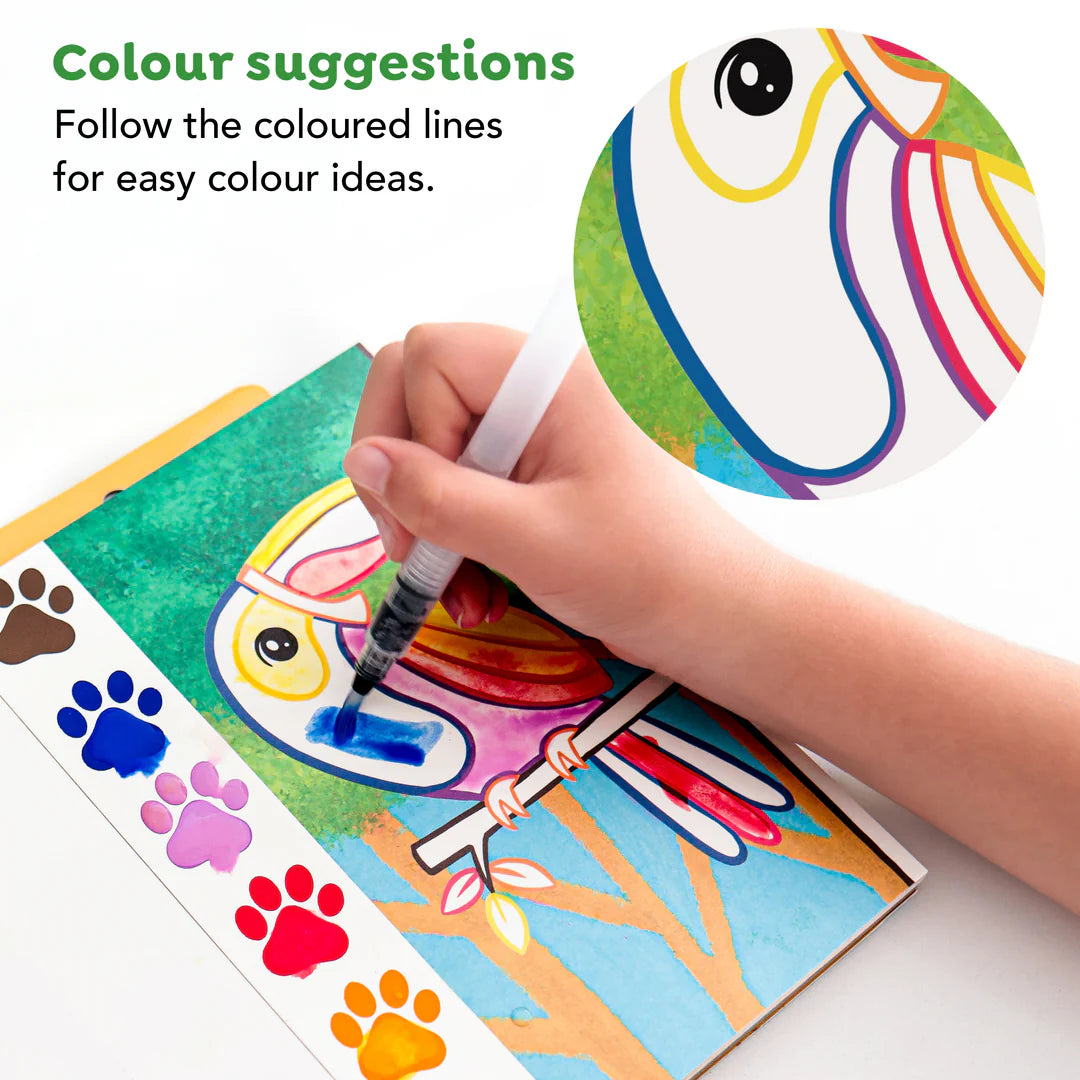 Tiger Tribe Paint A Picture Set | Wild Animals available at Bear & Moo