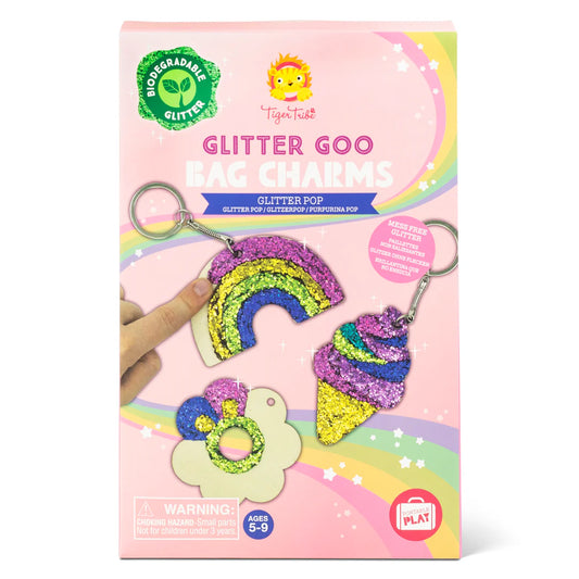 Tiger Tribe Glitter Goo | Bag Charms available at Bear & Moo