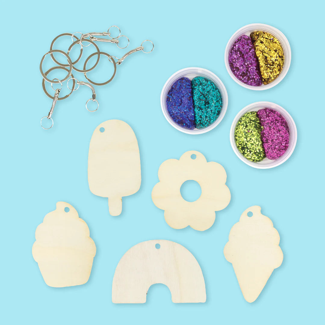 Tiger Tribe Glitter Goo | Bag Charms available at Bear & Moo