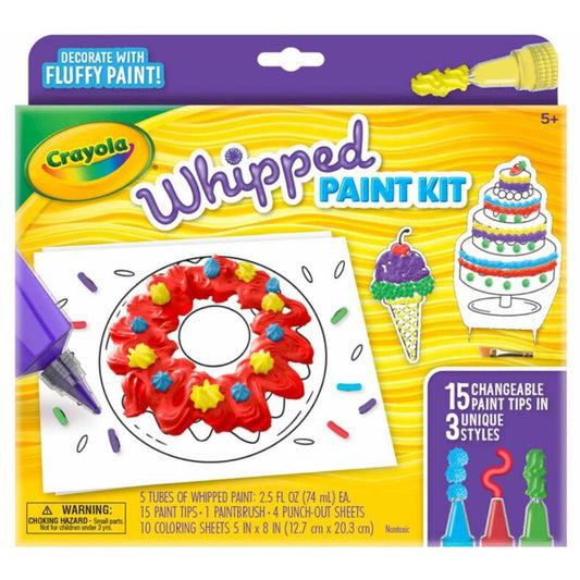 Crayola Whipped Paint Kit available at Bear & Moo