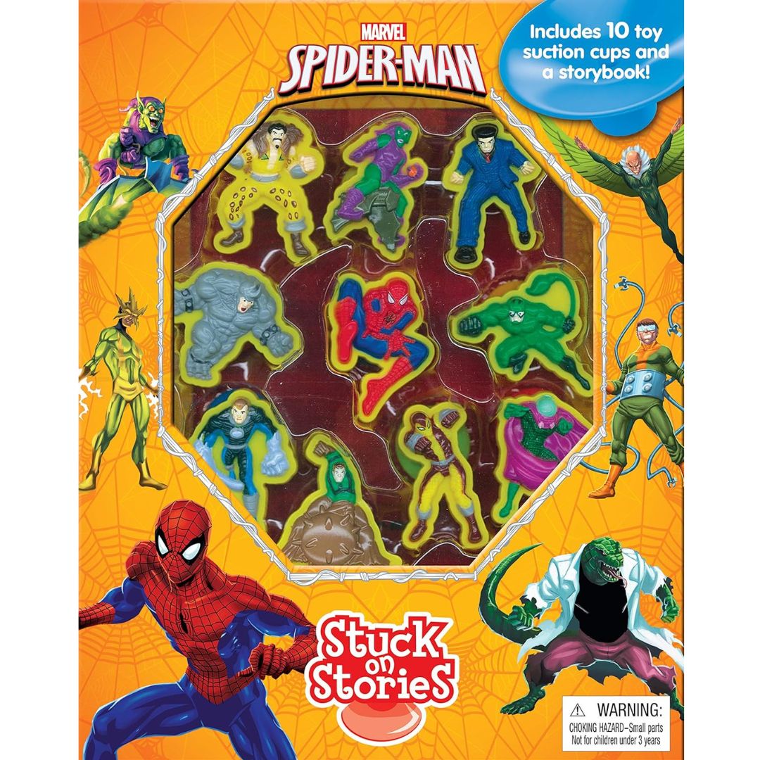 Marvel Stuck on Stories | Spidey & Friends available at Bear & Moo