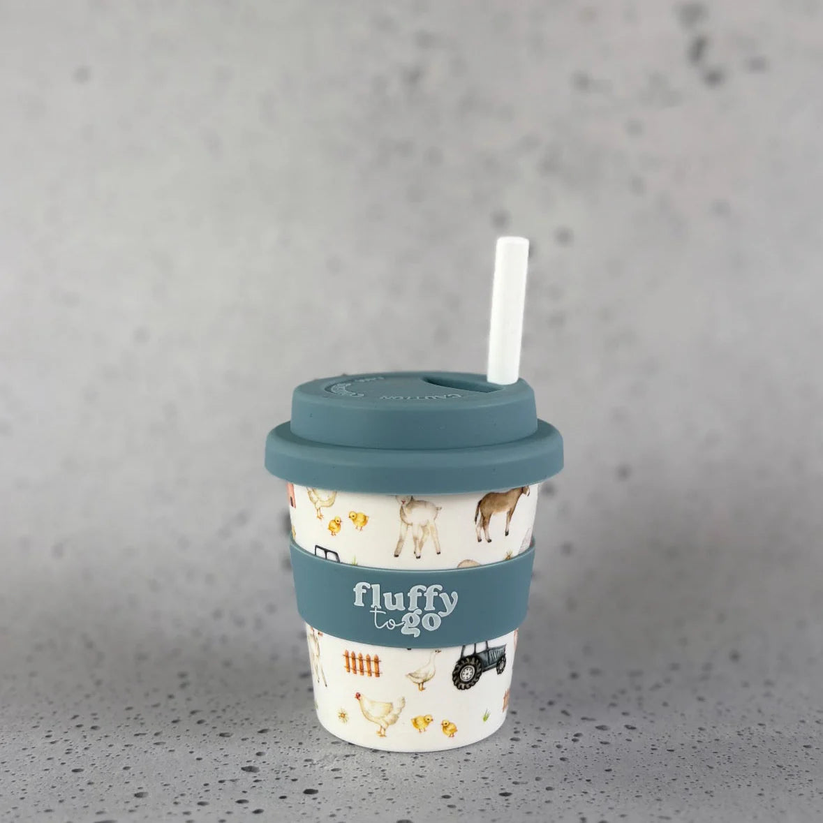 Fluffy To Go Cup | Reusable Mug available at Bear & Moo