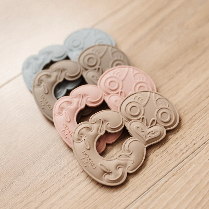 BO & KO Baby Tiki Teether | Posey available at Bear & Moo