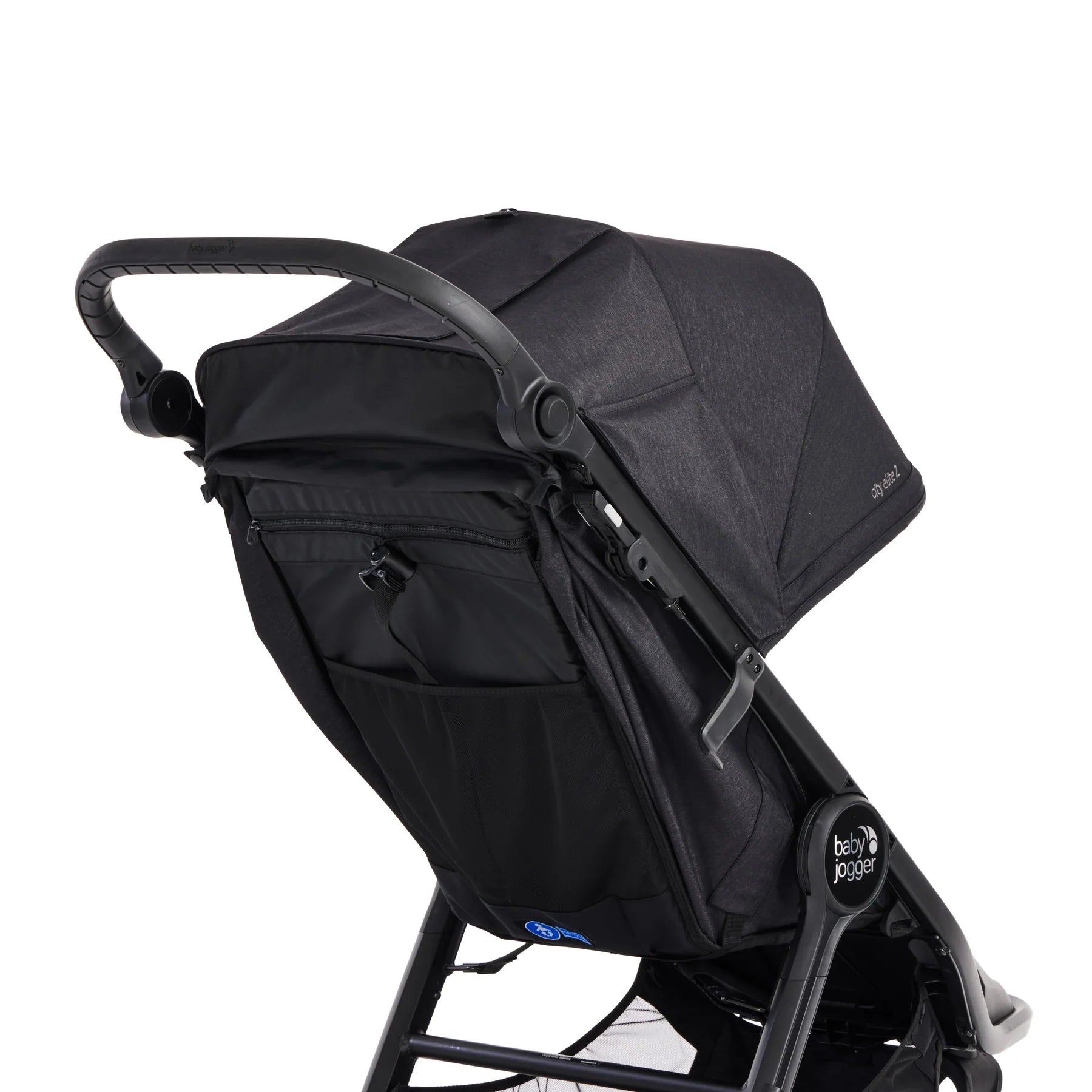 Baby Jogger City Elite 2 Pram in Opulent Black available at Bear & Moo