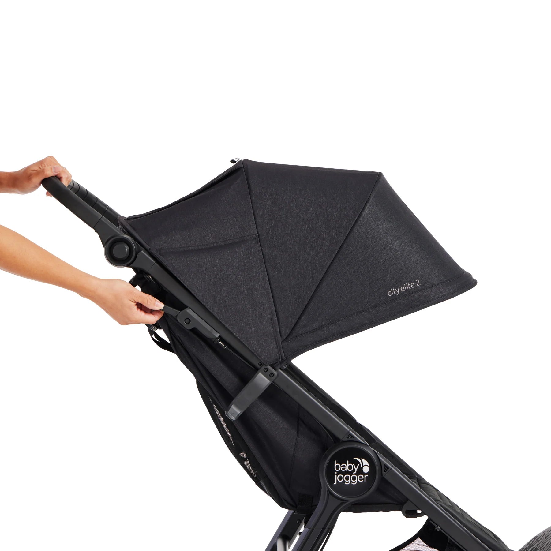 Baby Jogger City Elite 2 Pram in Opulent Black available at Bear & Moo