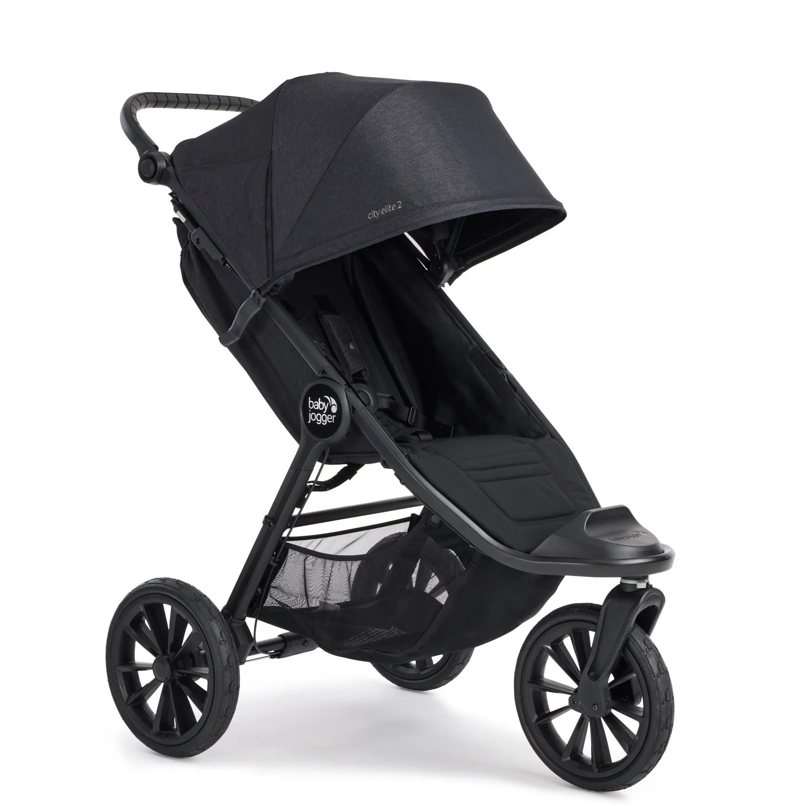 Baby Jogger City Elite 2 Pram in Opulent Black available at Bear & Moo