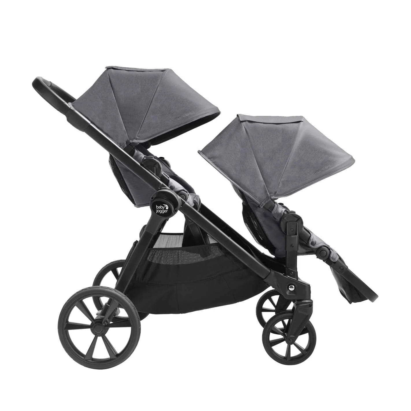 Baby Jogger City Select 2 Eco Second Seat in Harbor Grey available at Bear & Moo