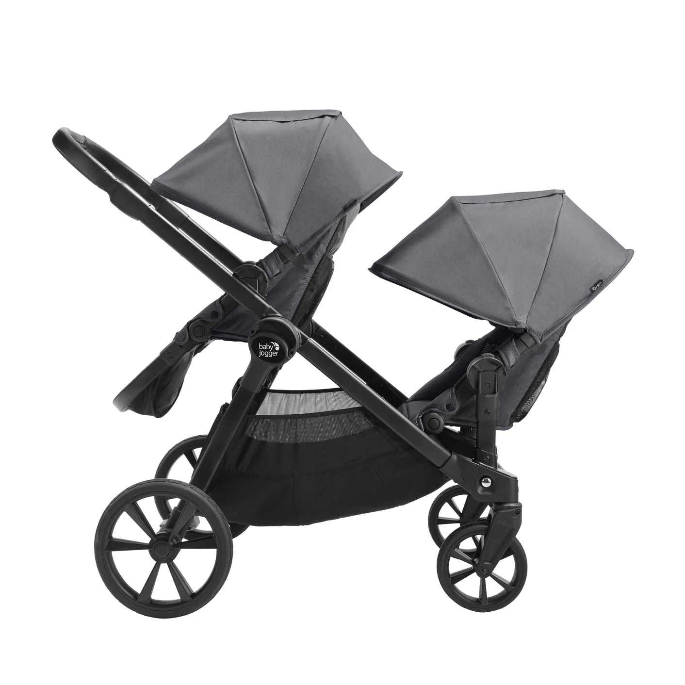 Baby Jogger City Select 2 Eco Second Seat in Harbor Grey available at Bear & Moo