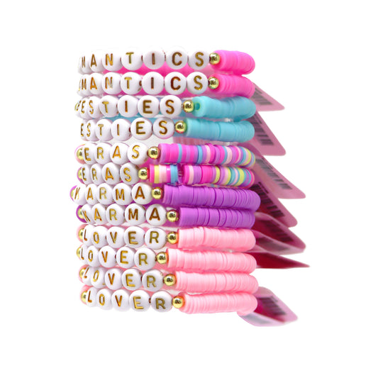 Pink Poppy Romantics Friendship Bracelets available at Bear & Moo