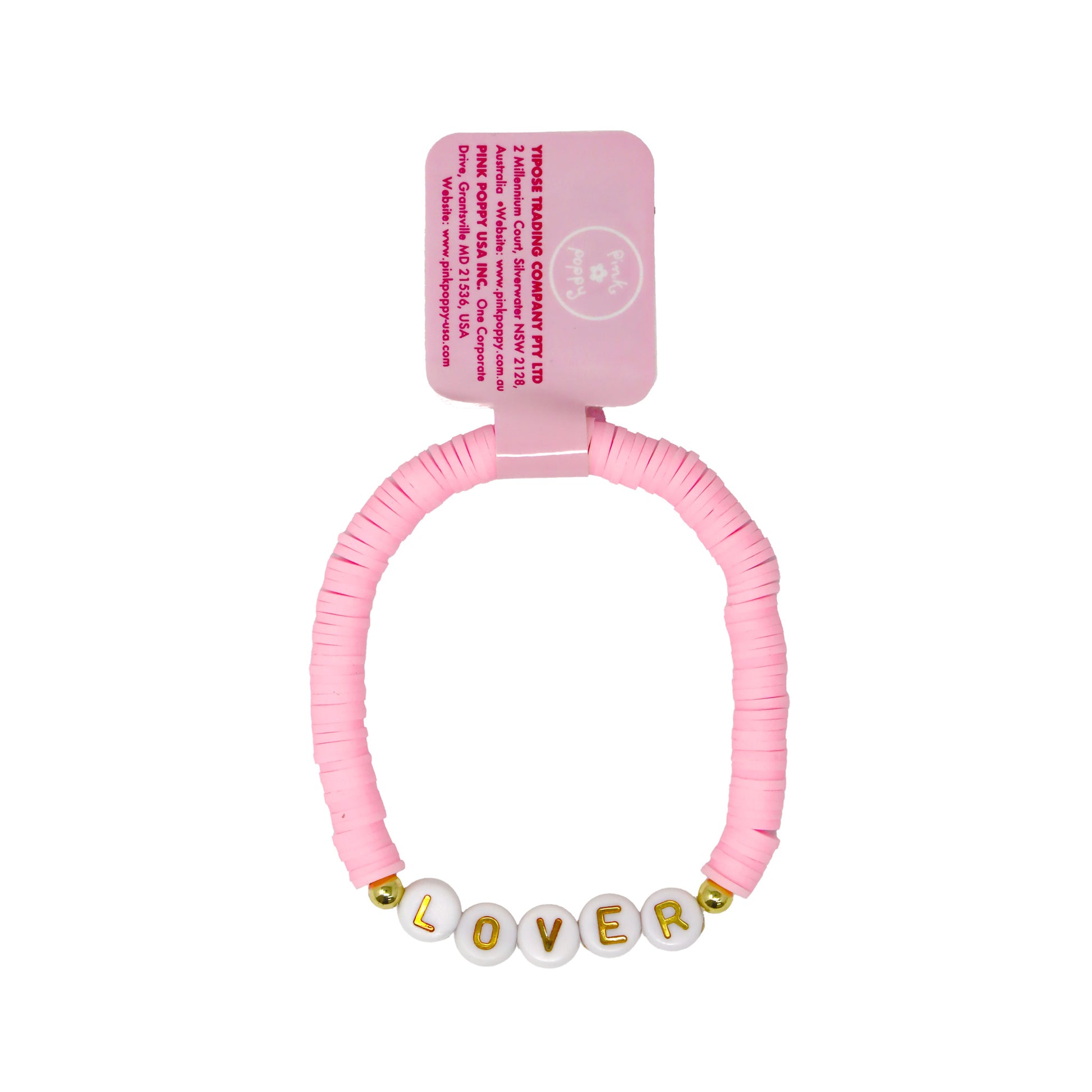Pink Poppy Romantics Friendship Bracelets available at Bear & Moo