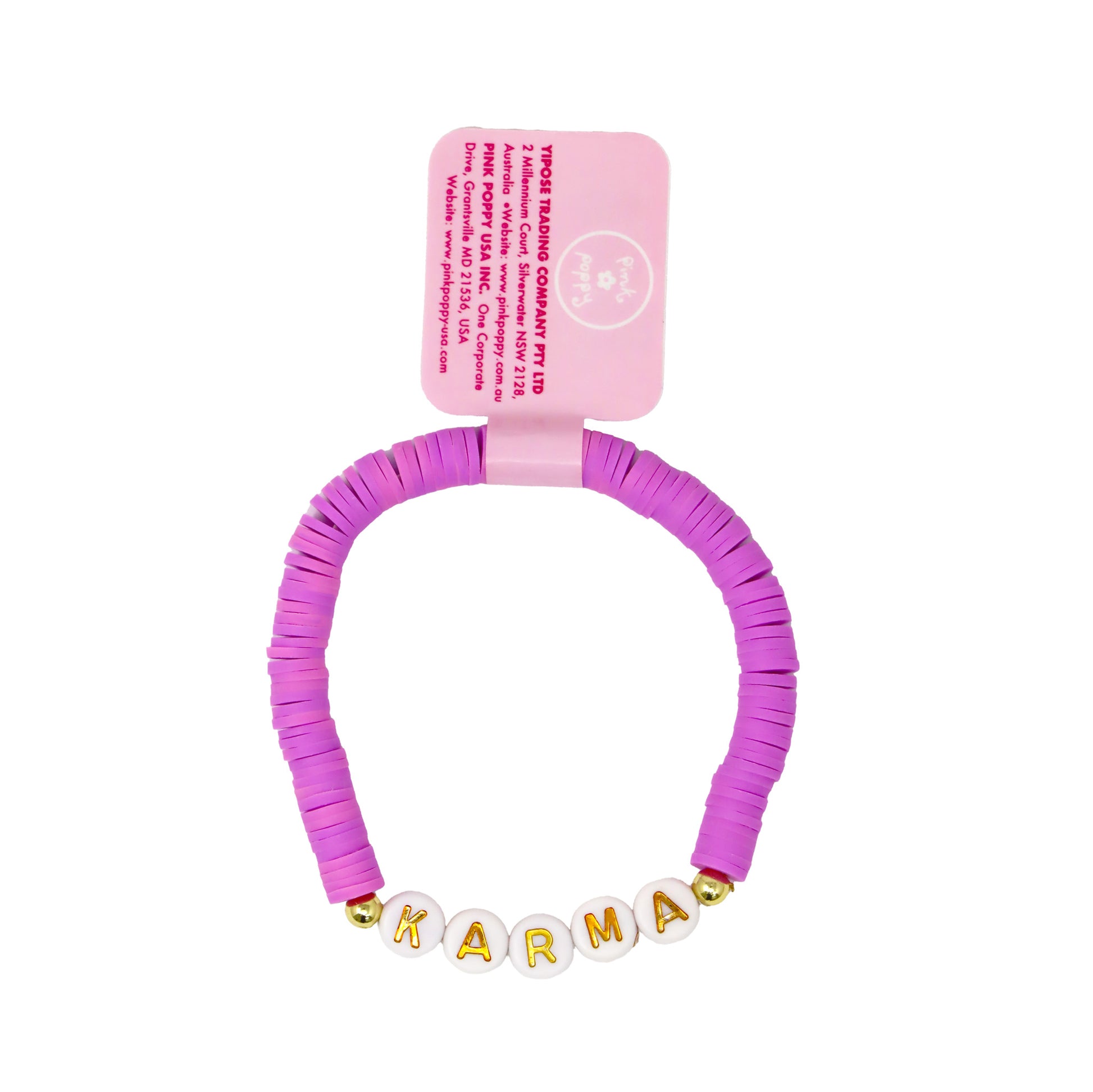 Pink Poppy Romantics Friendship Bracelets available at Bear & Moo