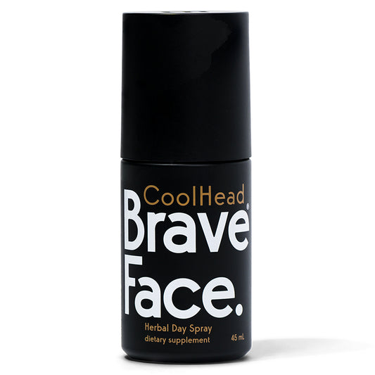 BraveFace Cool Head Herbal Spray available at Bear & Moo