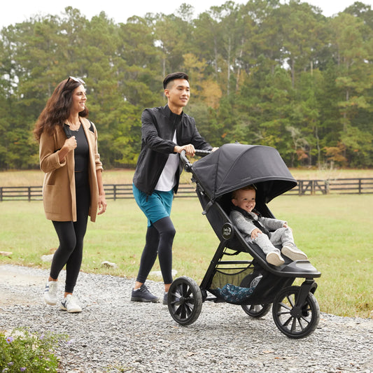 Baby Jogger City Elite 2 Pram in Opulent Black available at Bear & Moo