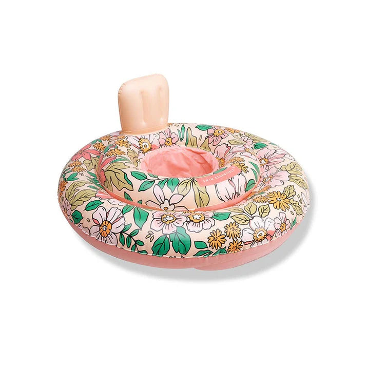 Swim Essentials Inflatable Baby Swimseat | Blossom floral design available at Bear & Moo