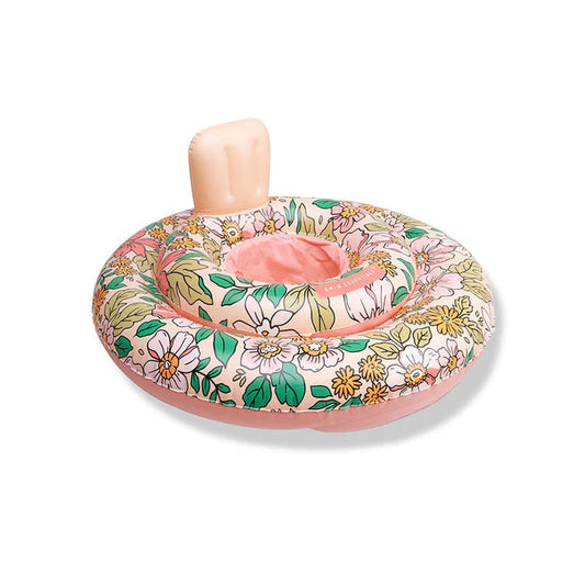 Swim Essentials Inflatable Baby Swimseat | Blossom floral design available at Bear & Moo