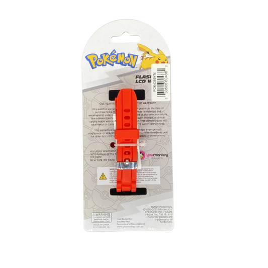 Light Up Pokémon Watch with flashing LCD face available at Bear & Moo