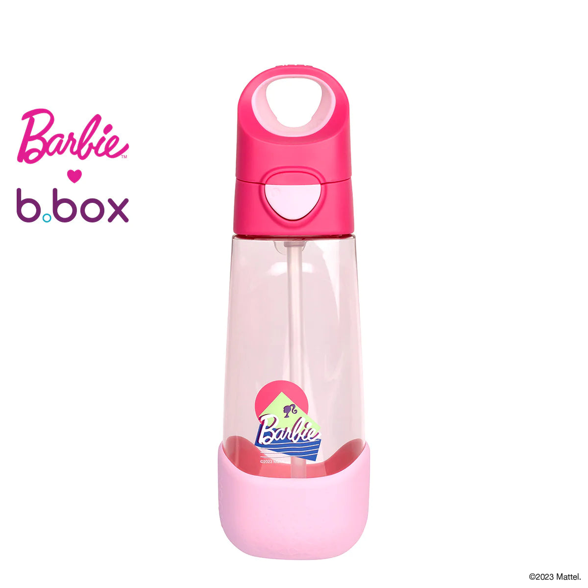 B.box Drink Bottle | Barbie 600ml available at Bear & Moo