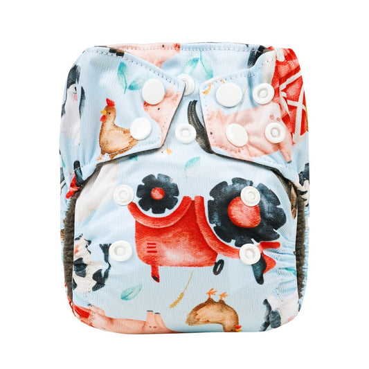 Bear & Moo Reusable Newborn Cloth Nappy | Newborn Cloth Nappy