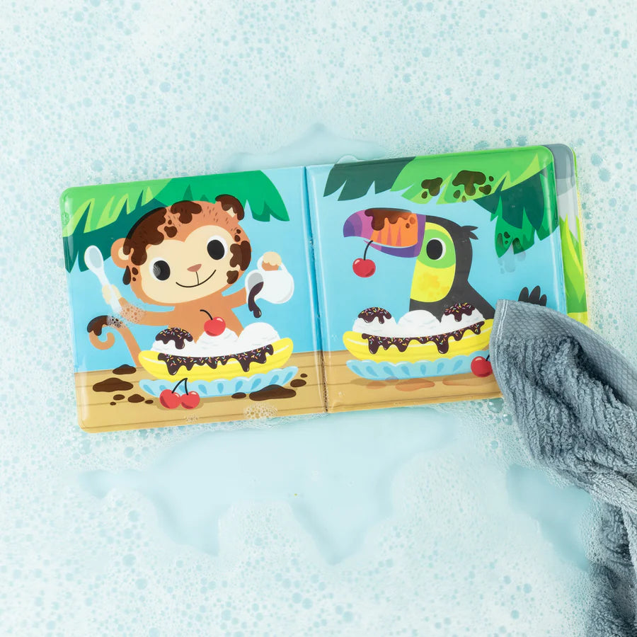 Tiger Tribe Bath Book | Messy Jungle available at Bear & Moo