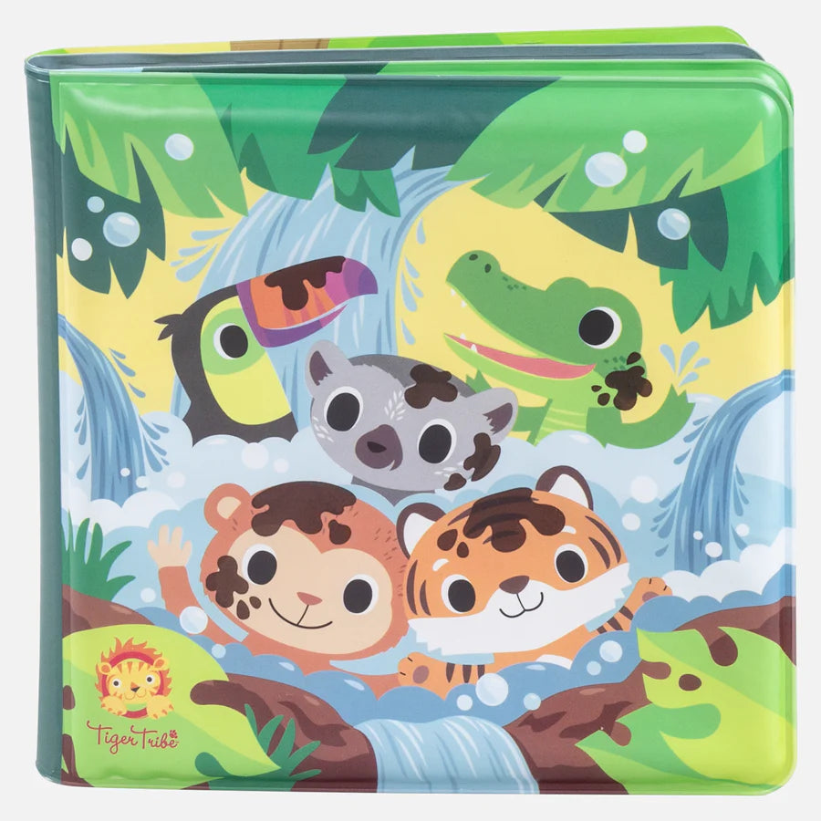 Tiger Tribe Bath Book | Messy Jungle available at Bear & Moo