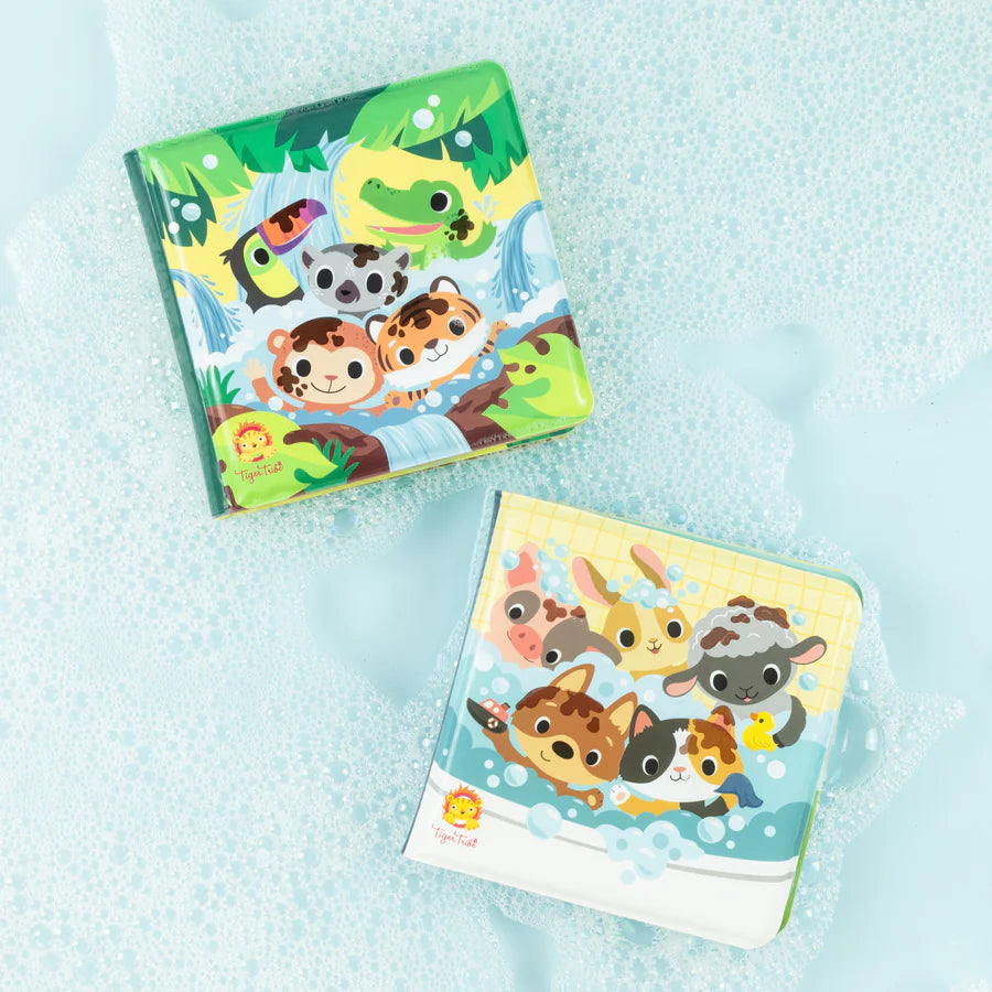 Tiger Tribe Bath Book | Messy Jungle available at Bear & Moo