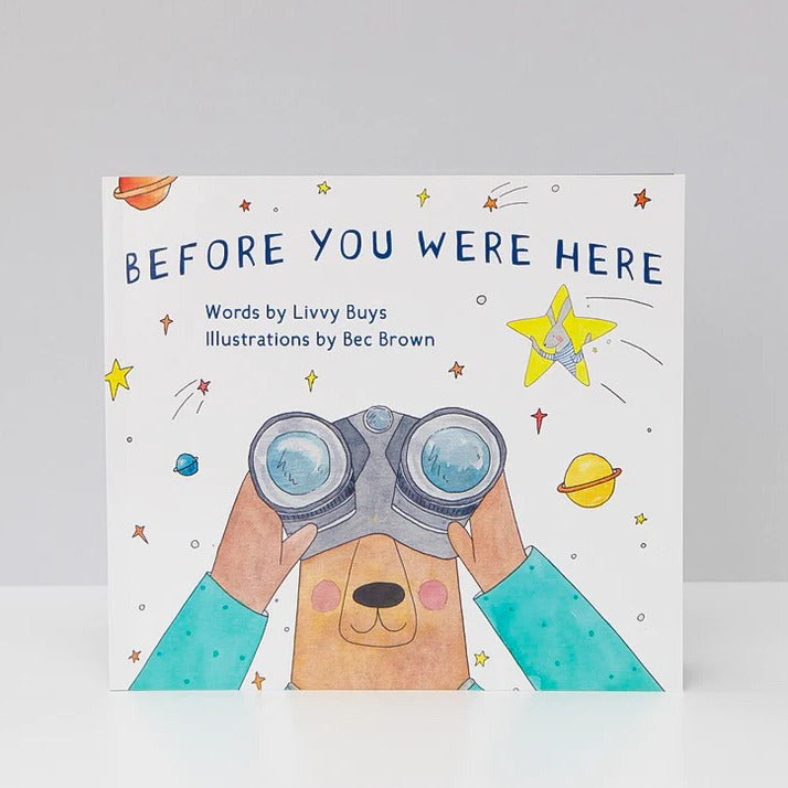 Before You Were Here from Olive + Page available at Bear & Moo