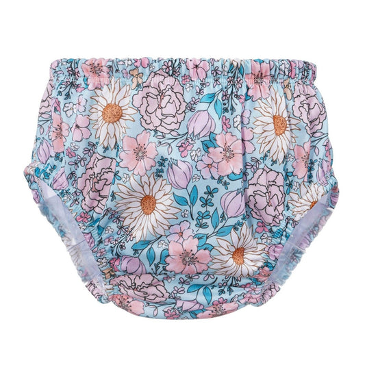 Bear & Moo Reusable Large Swim Nappy in Boho Floral