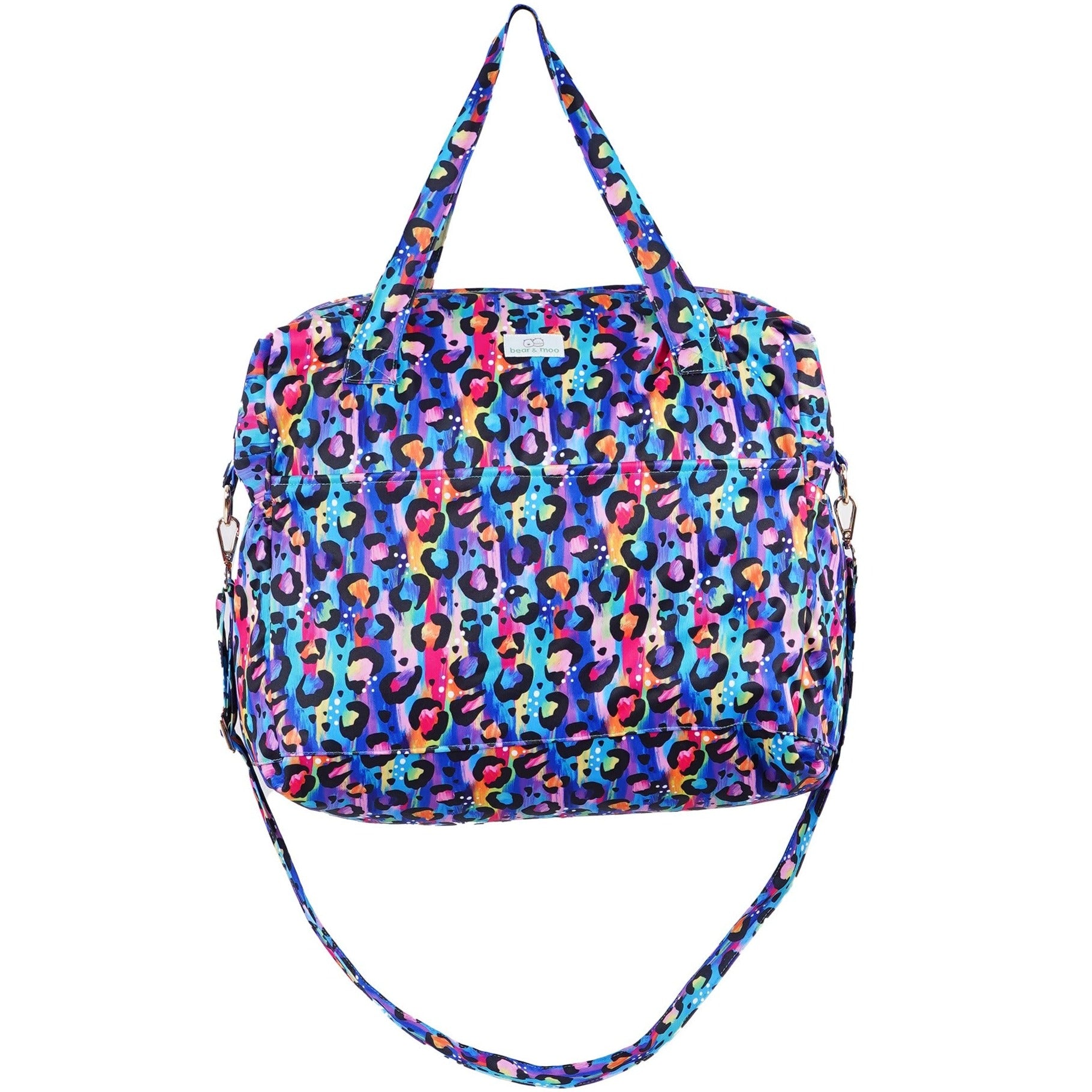 Bear & Moo Day Bag | Bright Leopard