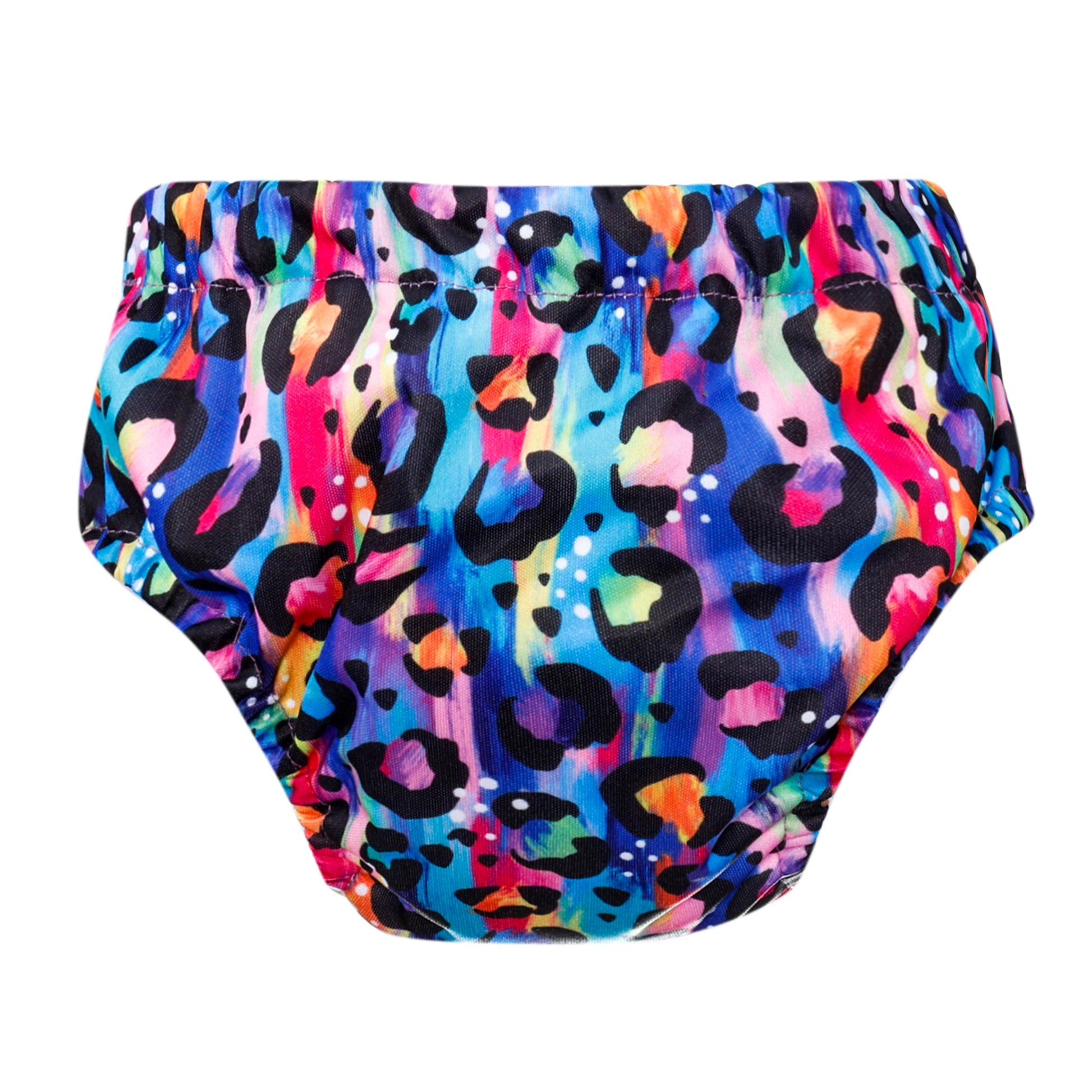 Bear & Moo Bright Leopard Reusable Training Nappy