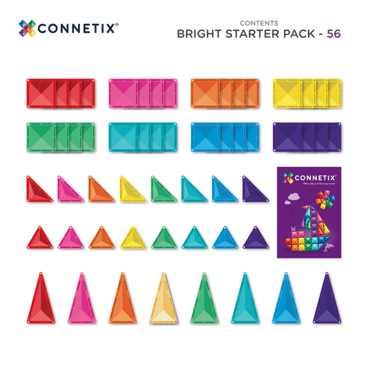 CONNETIX | 56 Piece Bright Starter Pack PRE ORDER (THIS WEEK)