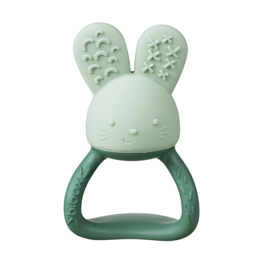 b.box Chill + Fill Teether in Sage available at Bear & Moo