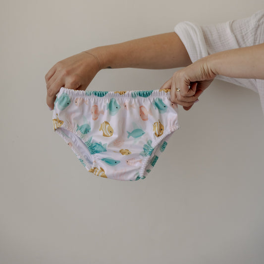 Coral Cuties Large Swim Nappy