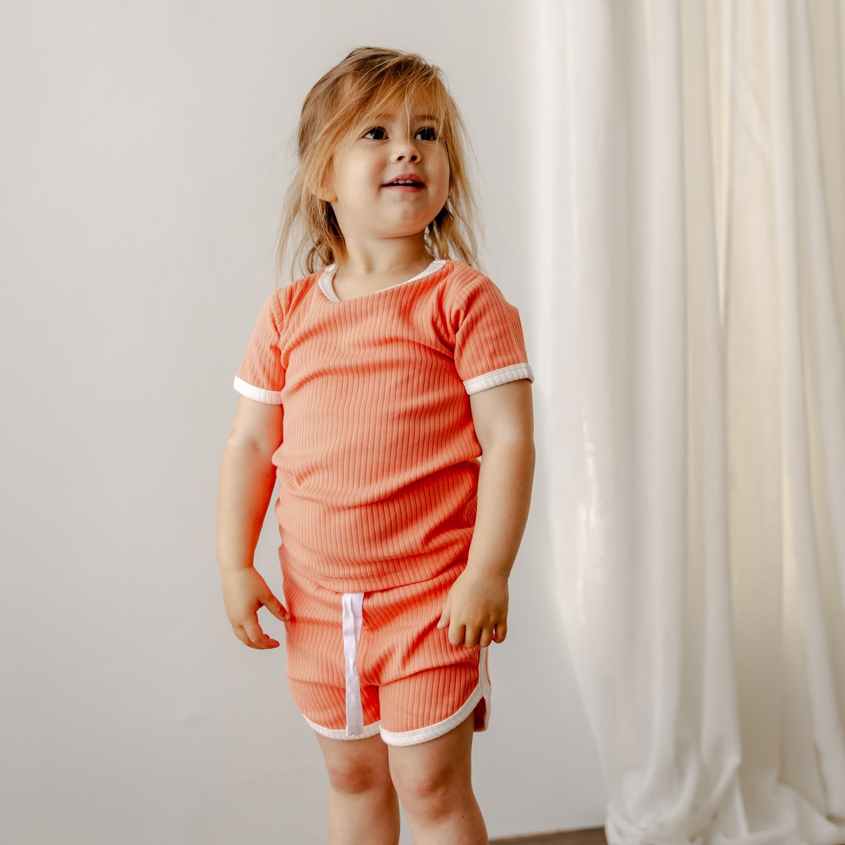 Hello Poppet Riley Set | Kids Organic Cotton Clothing available Bear & Moo