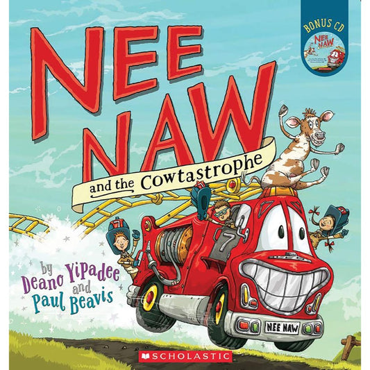 Nee Naw and the Cowtastrophe available at Bear & Moo