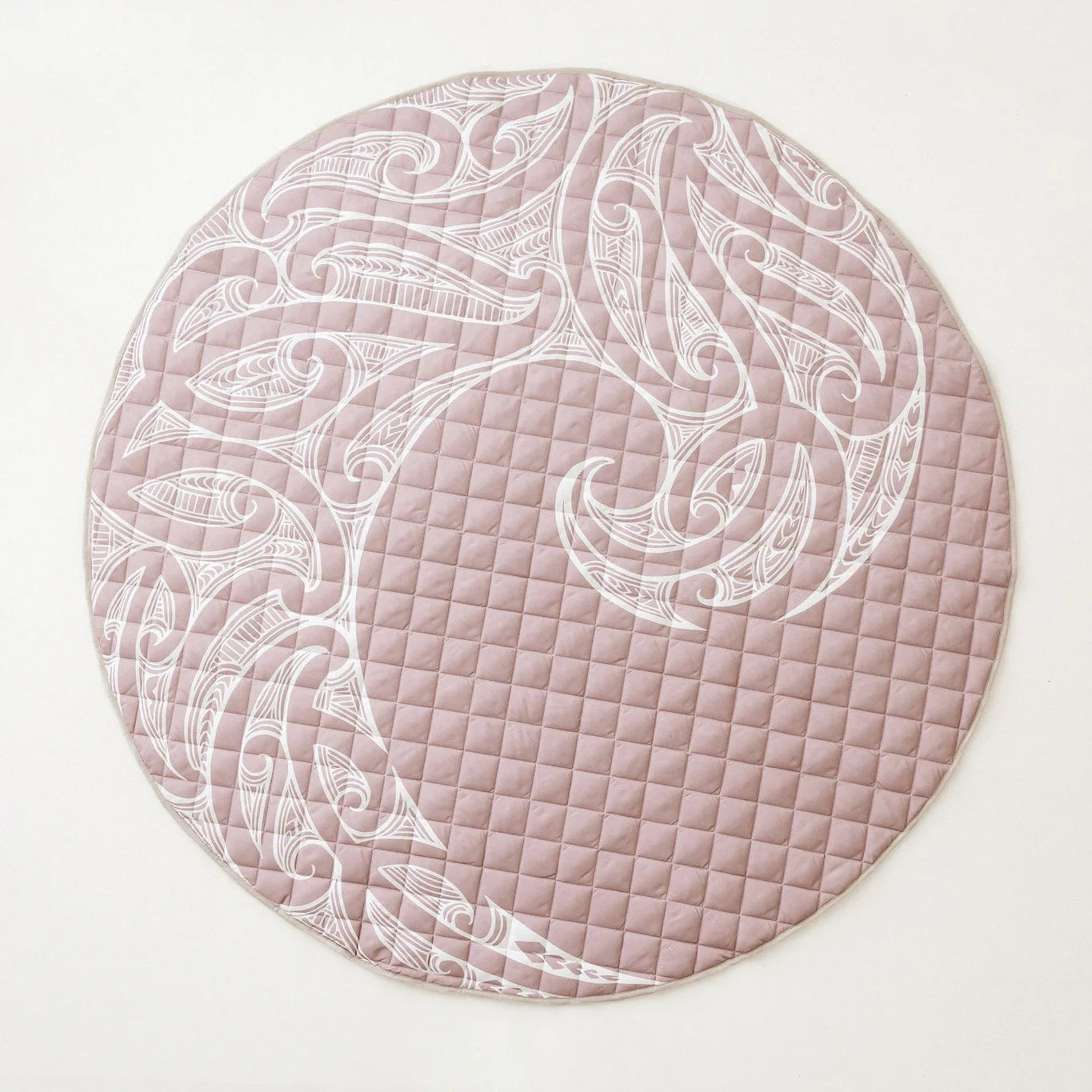 BO & KO Baby Māori Inspired Playmat | Mauve available at Bear & Moo
