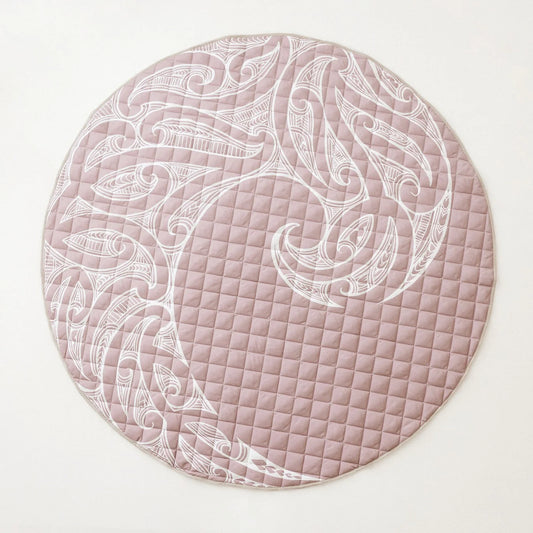 BO & KO Baby Māori Inspired Playmat | Mauve available at Bear & Moo