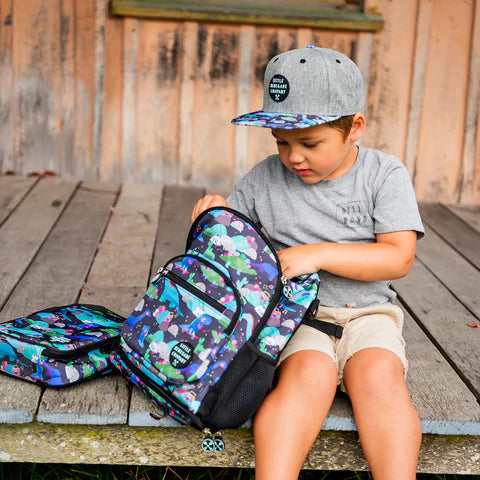Little Renegade Company Dino Party Mini Backpack available at Bear & Moo