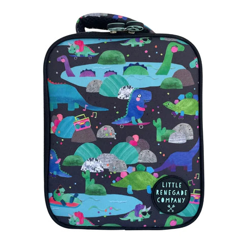 Little Renegade Company Insulated Lunchbox in Dino Party available at Bear & Moo