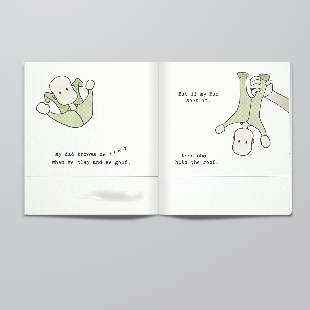 Dads are so awesome. by Ella O'Reilly available at Bear & Moo