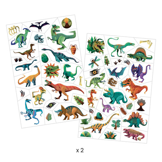 Djeco Dinosaur Temporary Tattoos available at Bear & Moo