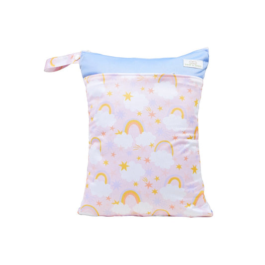 Bear & Moo Large Wet Bag | Large Swim Bag | Large Water Resistant Nappy Bag