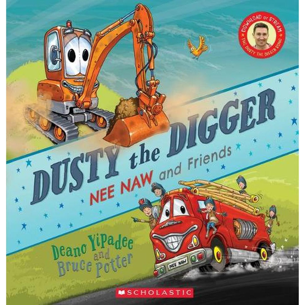 Dusty the Digger: Nee Naw and Friends available at Bear & Moo
