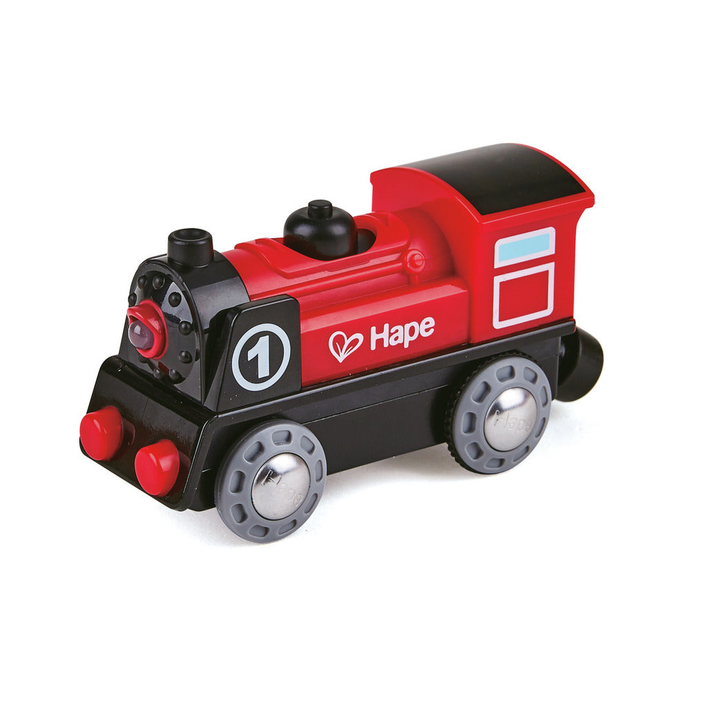 Hape Battery Powered Engine No. 1 available at Bear & Moo